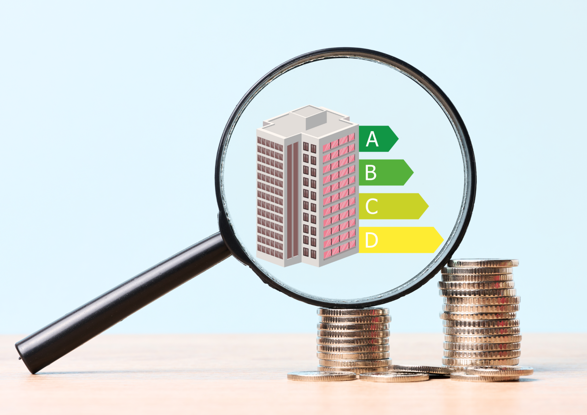 Classes énergétiques de A à D des GTB